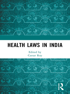 cover image of Health Laws in India